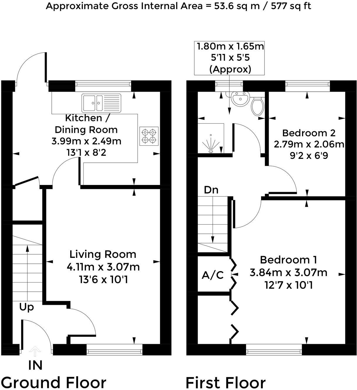 Moor Pond Close, Bicester, OX26 floorplan