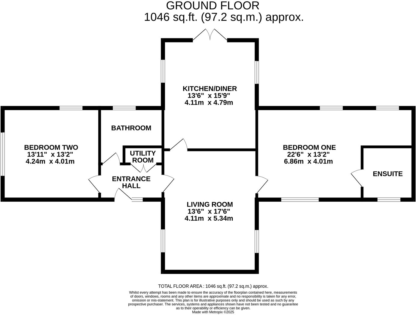 Chantry Court, Kirby Bellars floorplan
