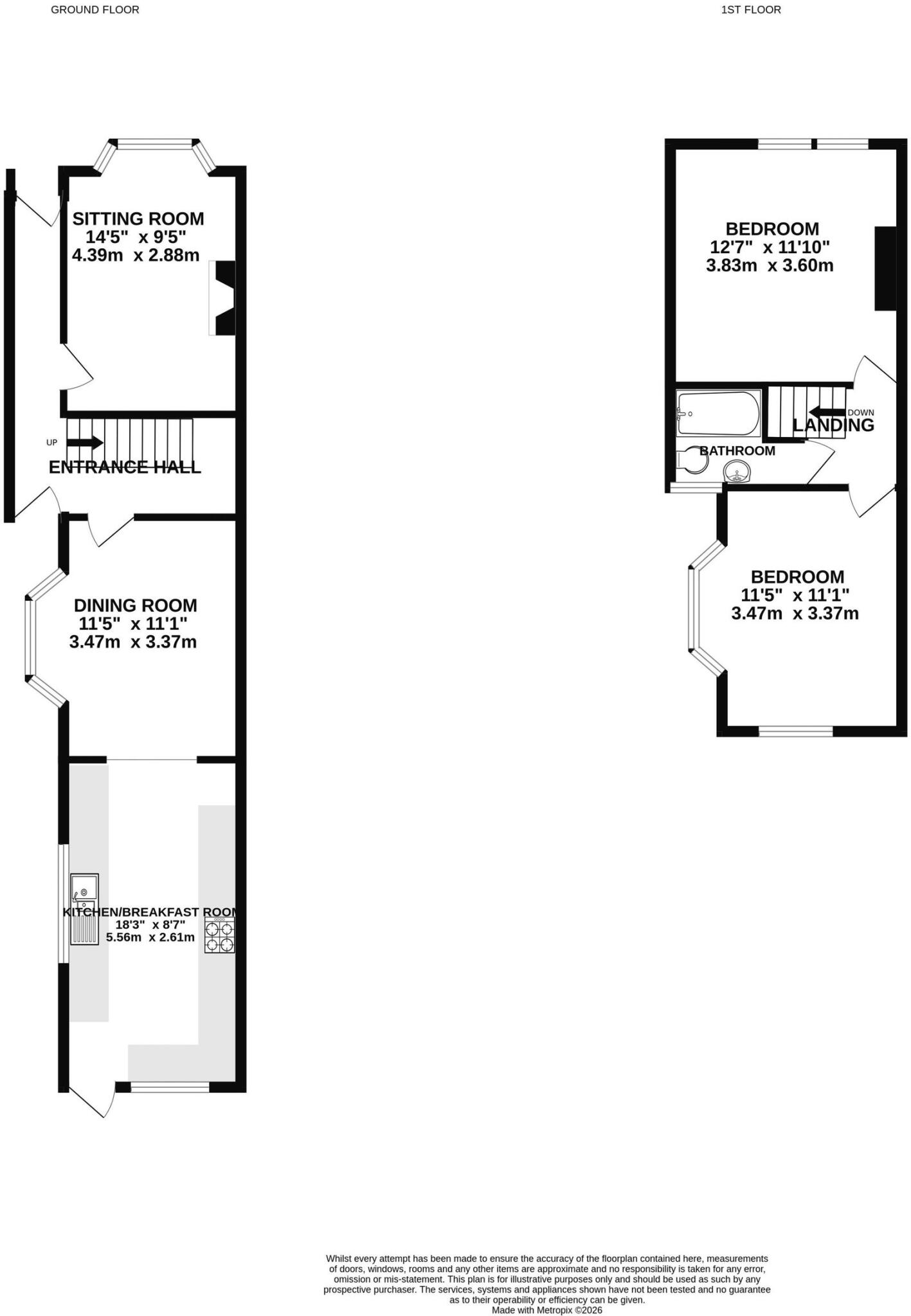 Shelford Road, Southsea, PO4 floorplan