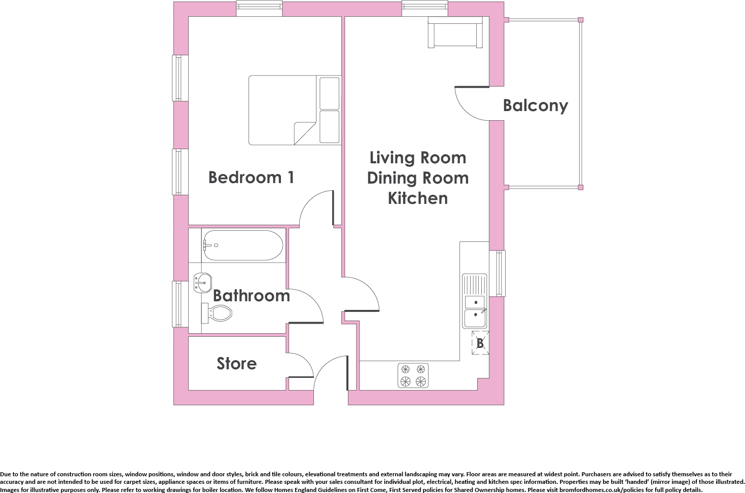 off Leechpool Way, Yate, Bristol, BS37 7NZ floorplan