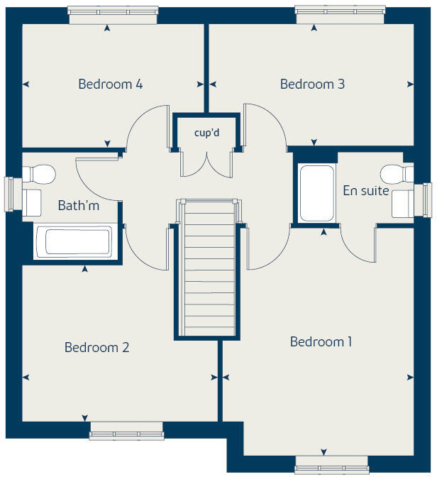 Off Osier Way,
Buckingham,
MK18 1TG floorplan