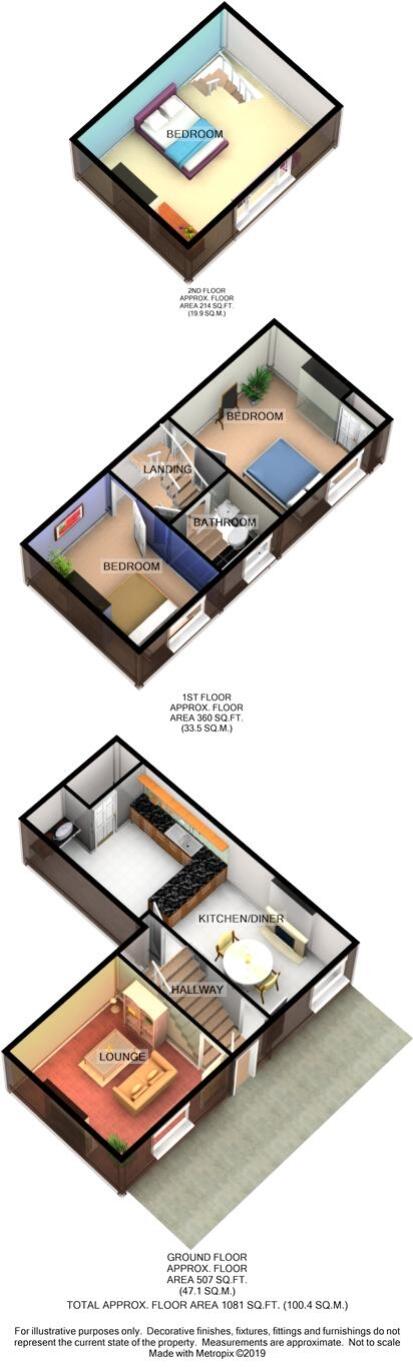 Belmont Terrace, Luddendenfoot floorplan