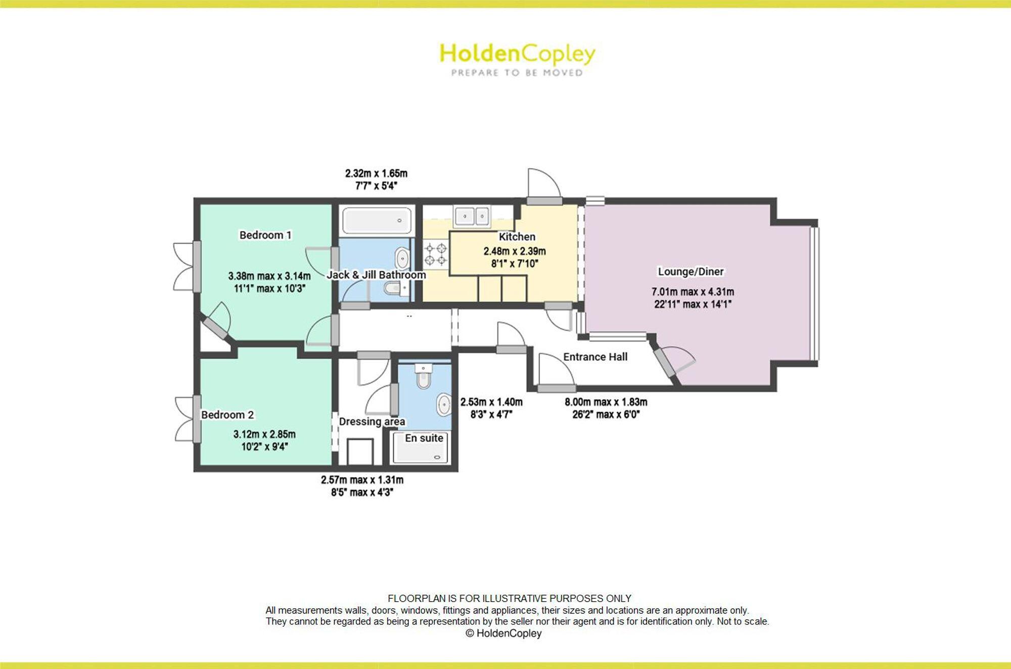 Redcliffe Road, The Garden Apartments, NG3 floorplan