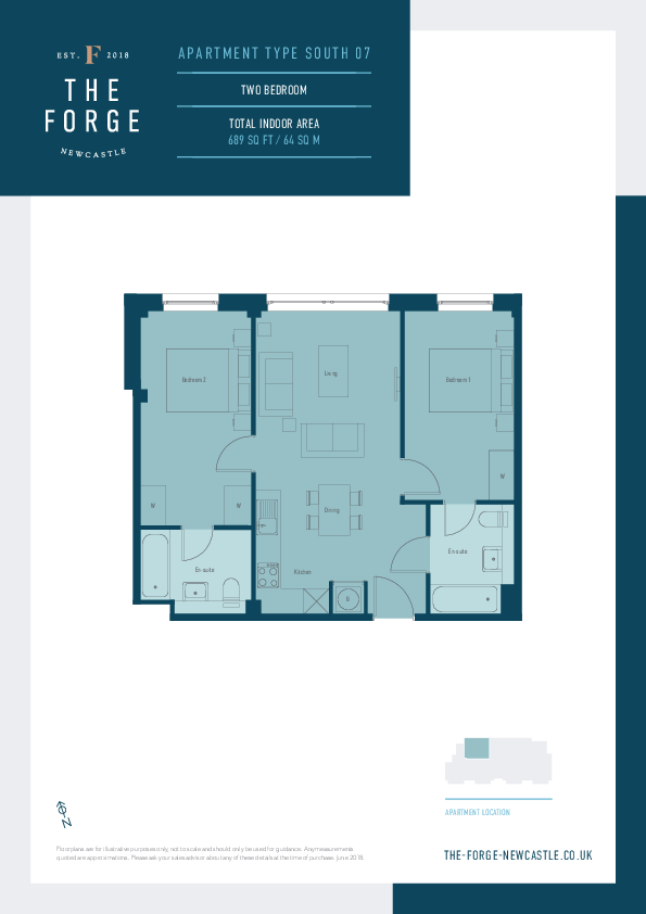 The Forge, Newcastle Newcastle upon Tyne NE1 floorplan