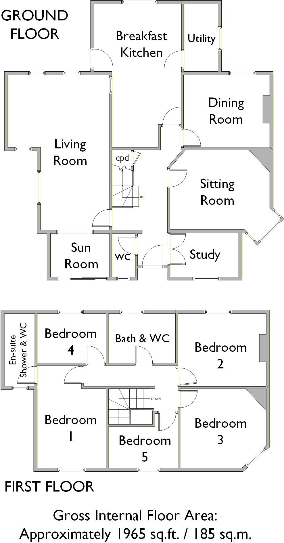 Woodberry Down, Epping floorplan