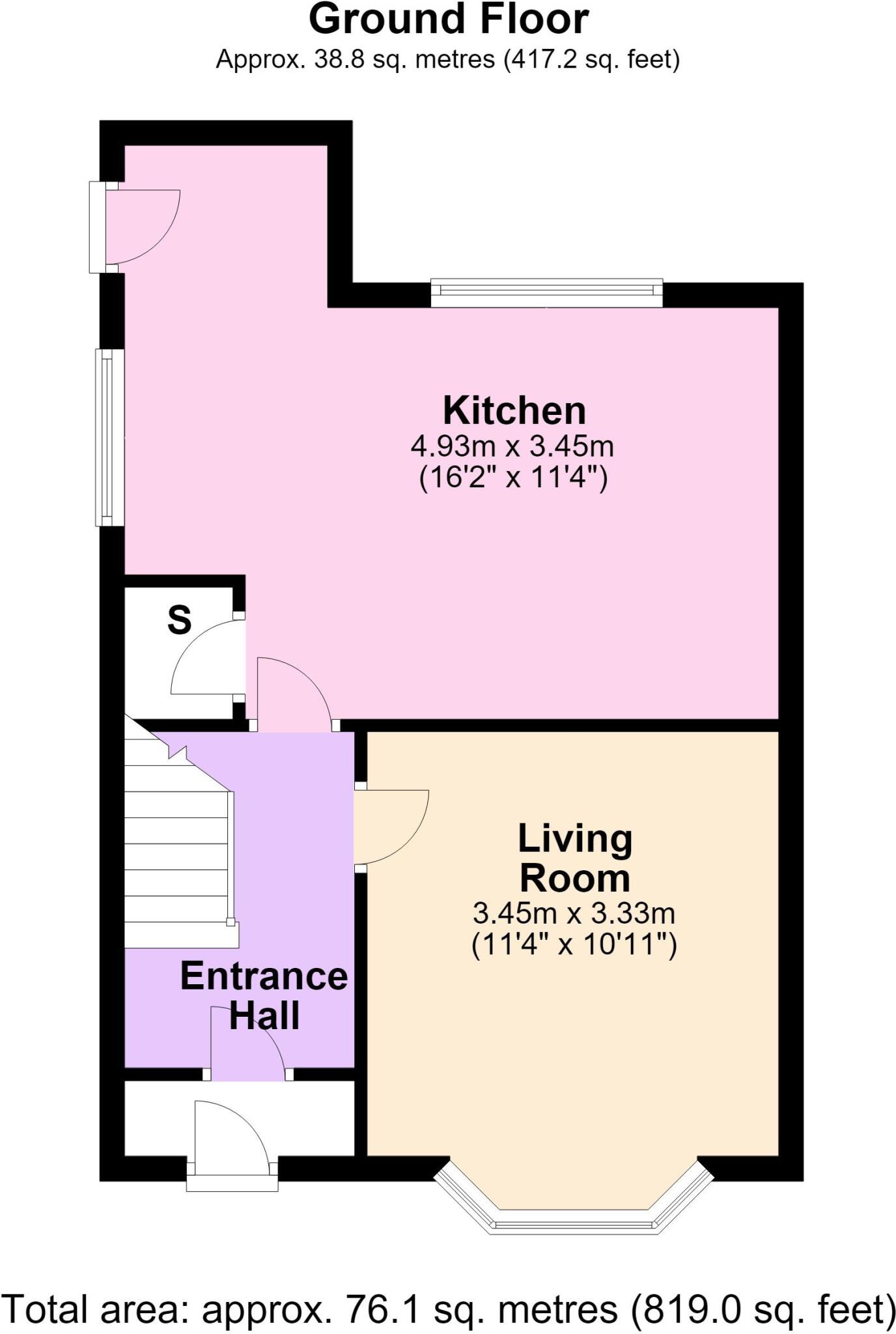 East Avenue, Kettering NN15 floorplan