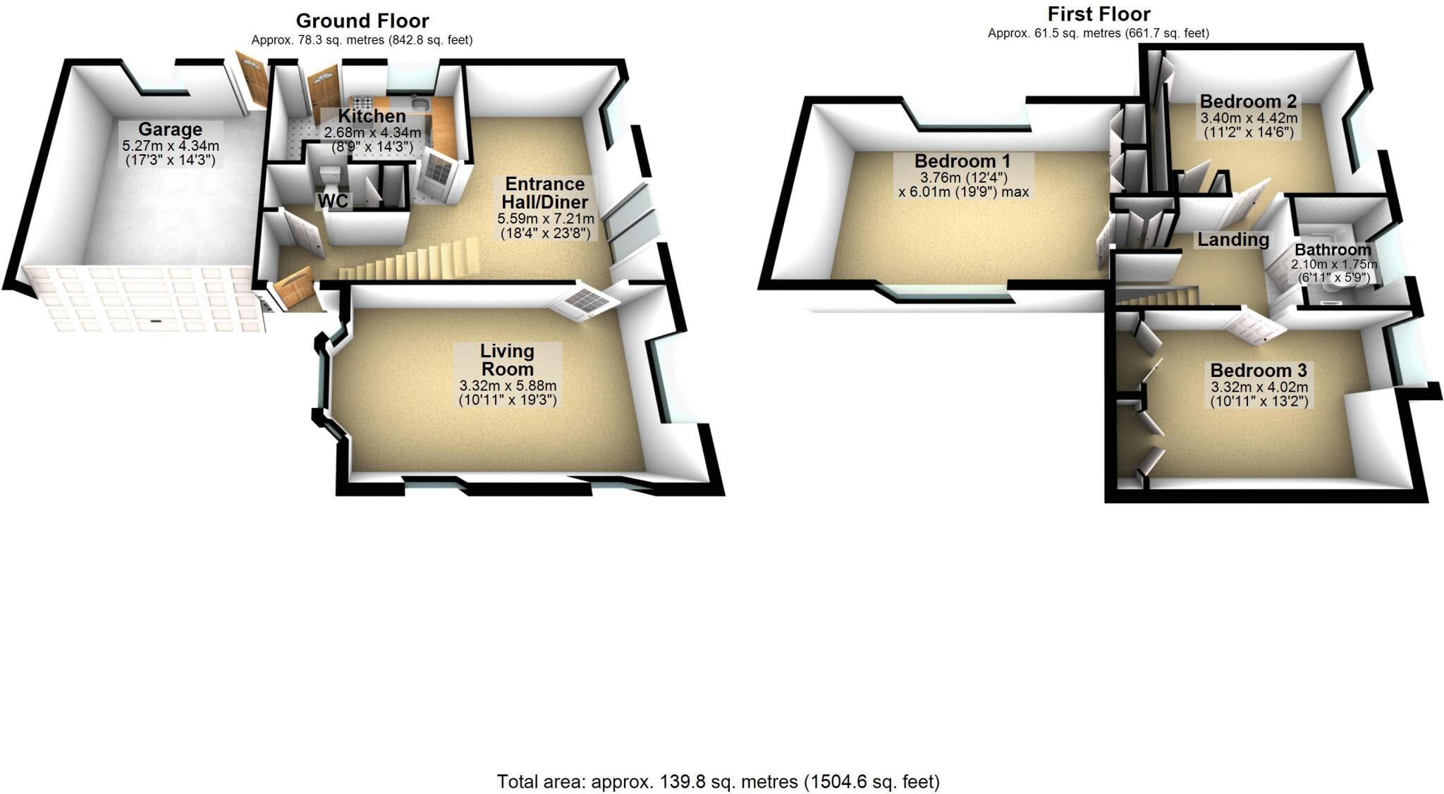Woodlands Drive, Goostrey floorplan