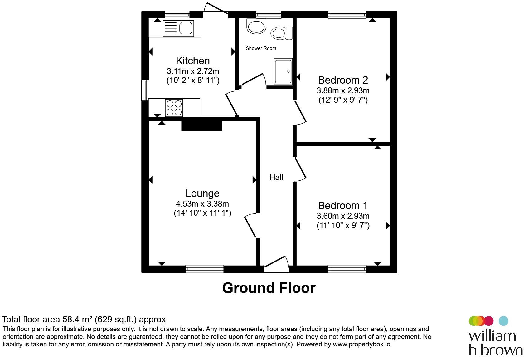 High View Road, Ipswich floorplan
