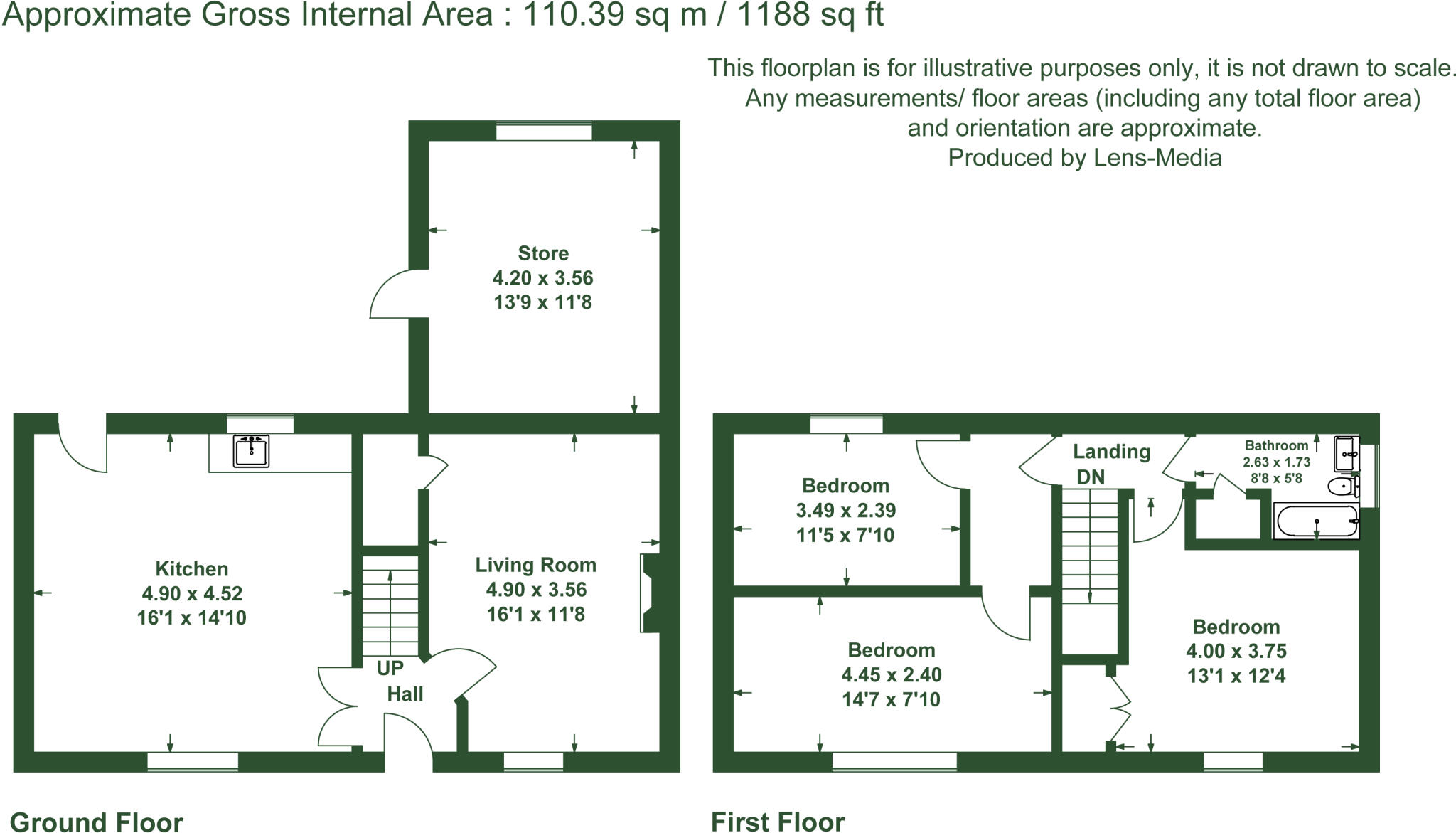 Coppice Lane, Heapey, Chorley, Lancashire floorplan