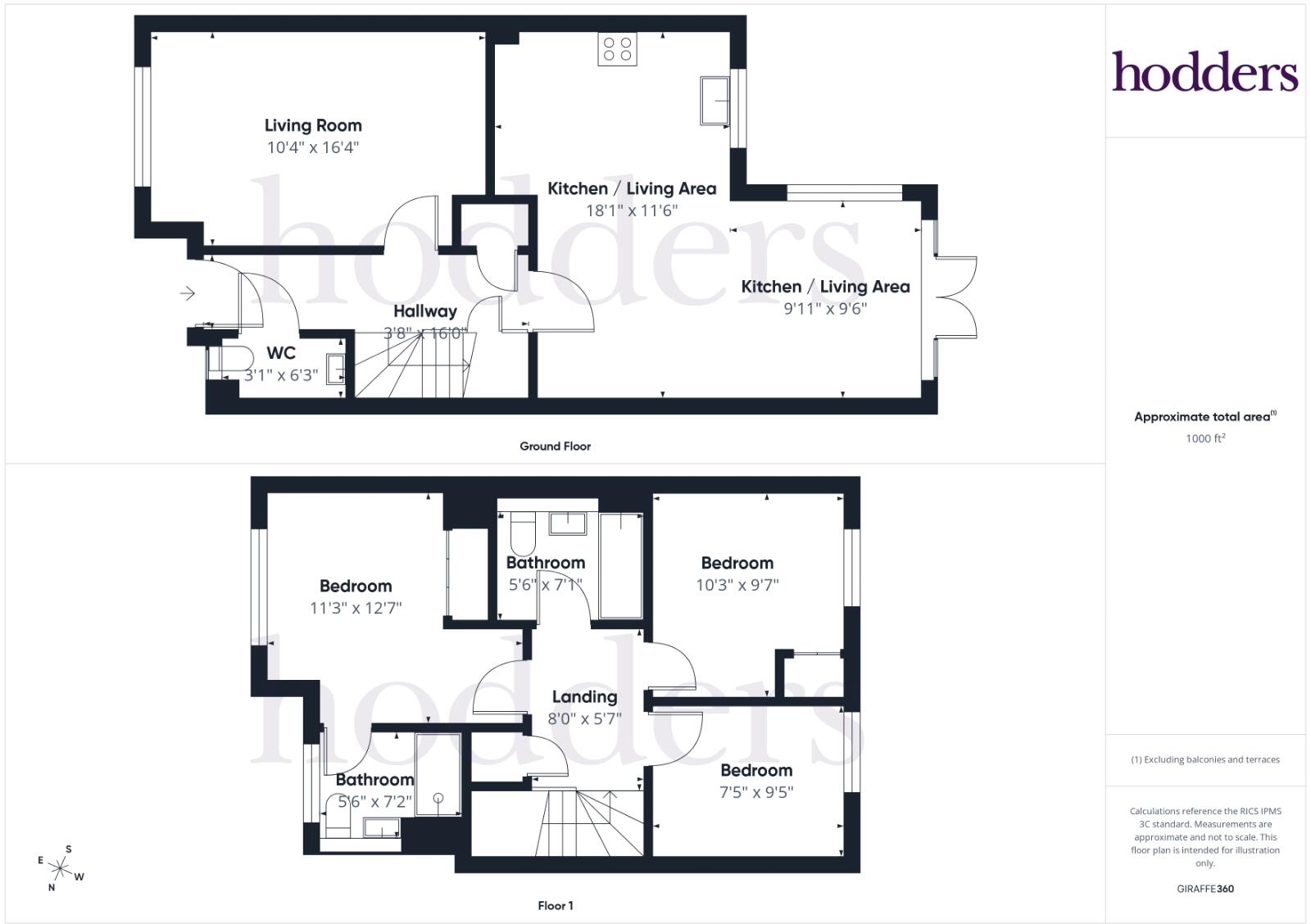 Chertsey, Surrey, KT16 floorplan