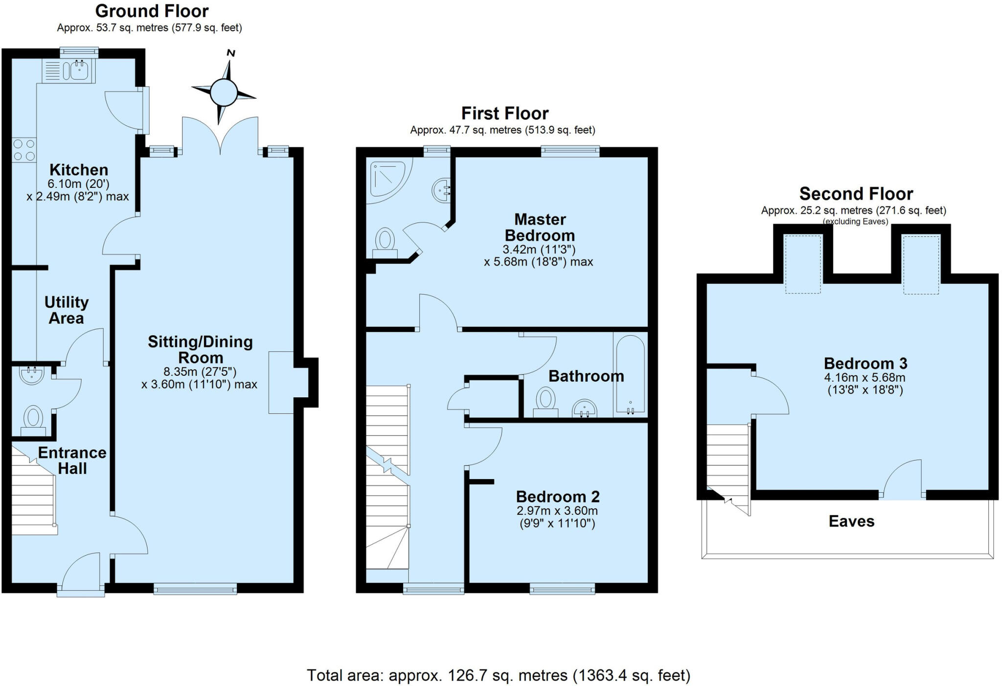 Jeffreys Meadow, Frogmore floorplan