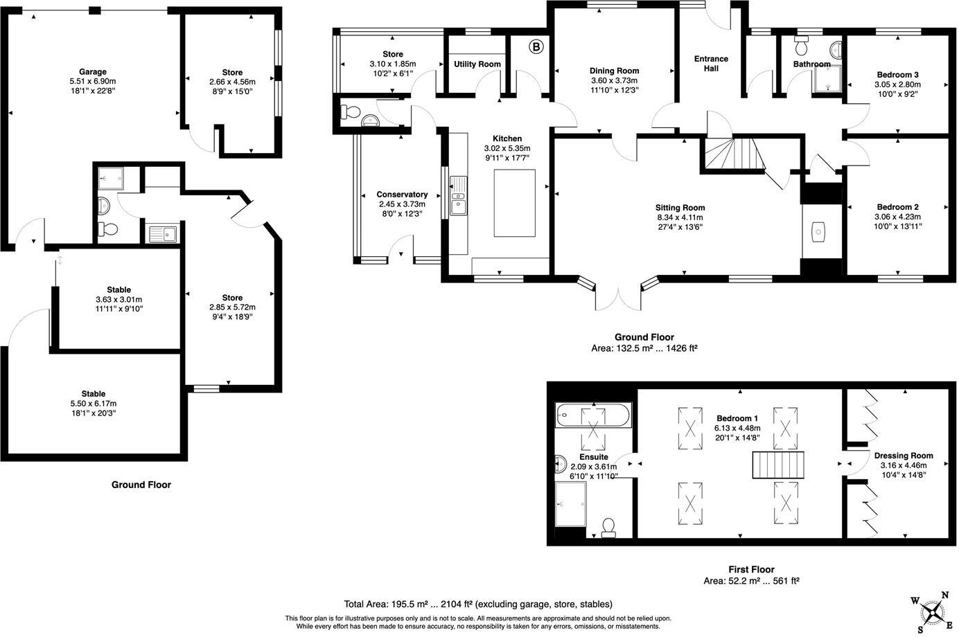 Awliscombe, Honiton floorplan