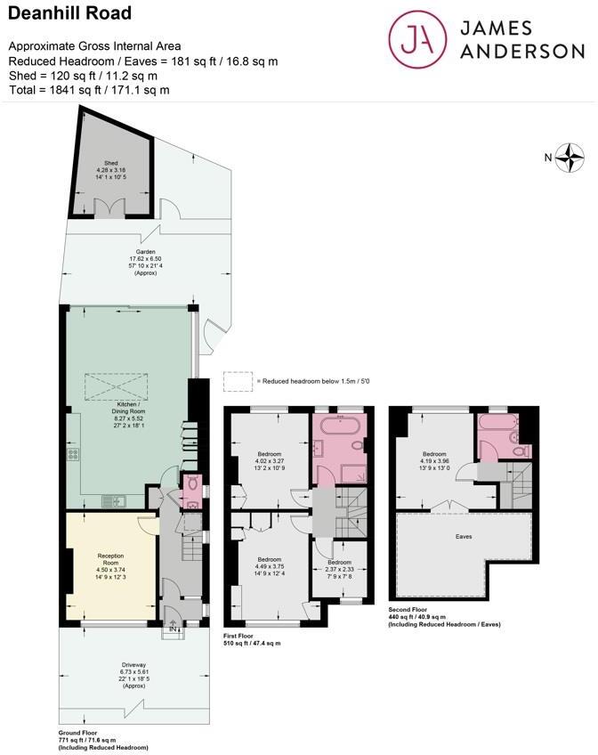 Deanhill Road, East Sheen, SW14 floorplan