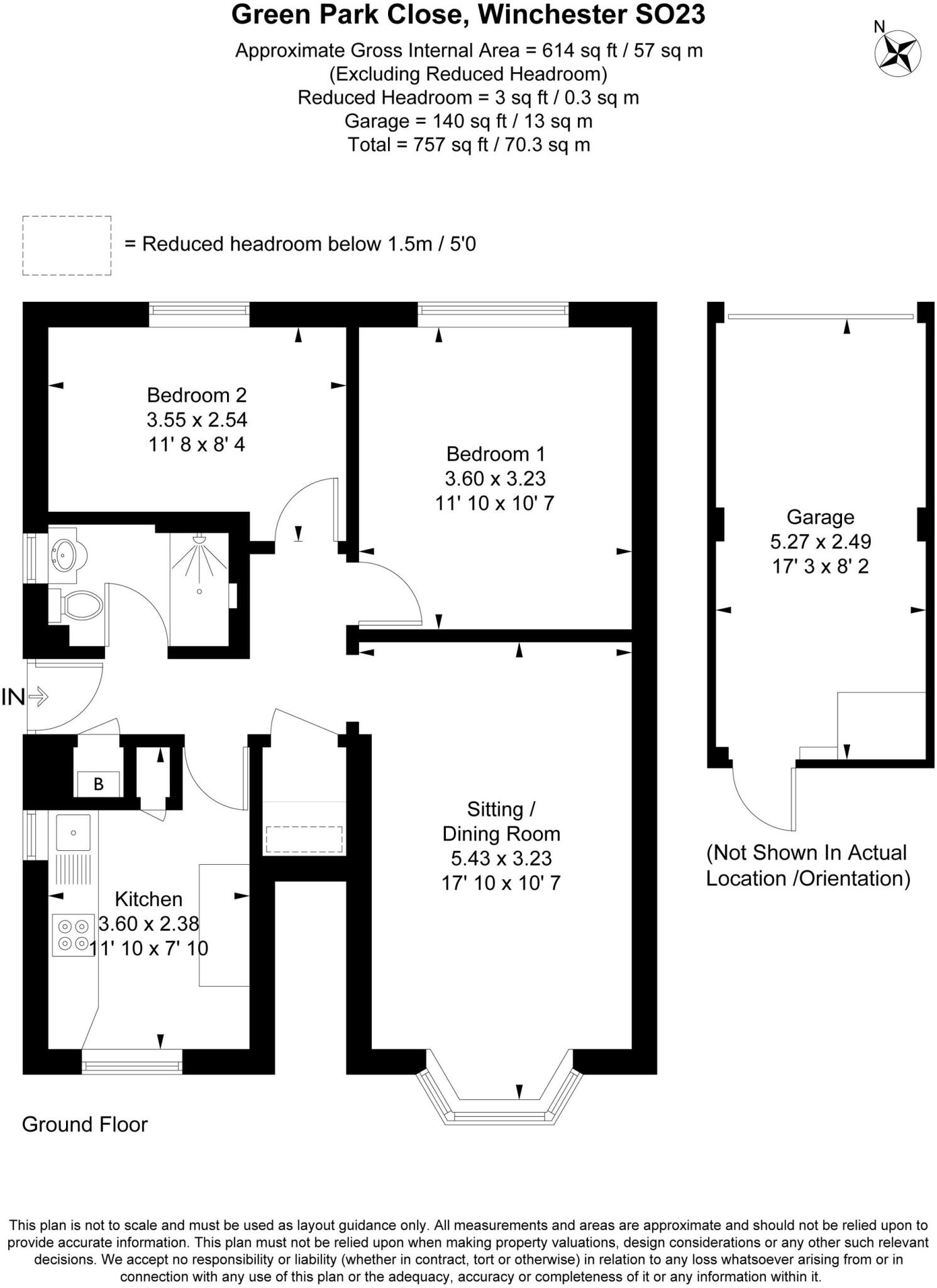 Green Park Close, Winchester, SO23 floorplan