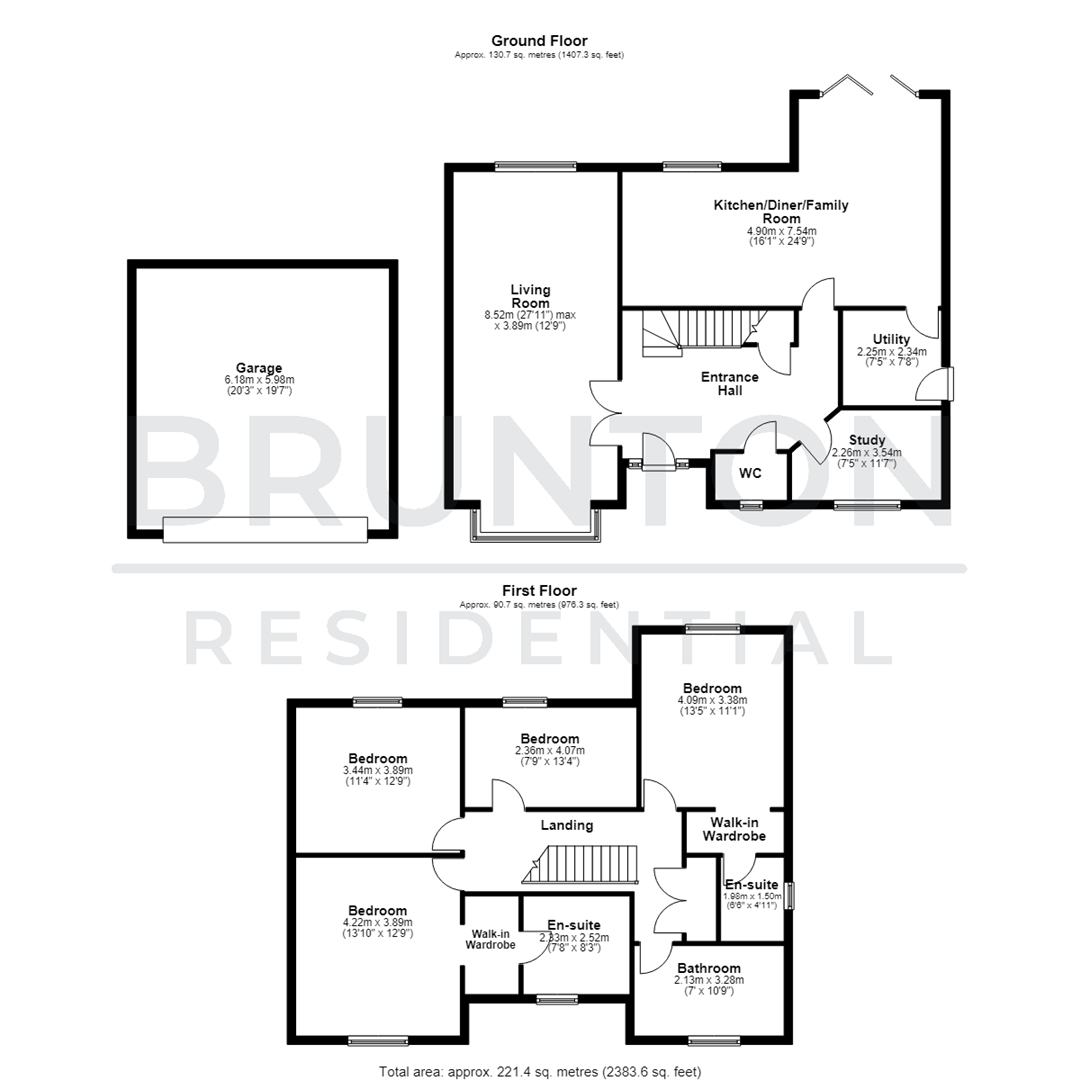 Eachwick Drive, Medburn, NE20 floorplan
