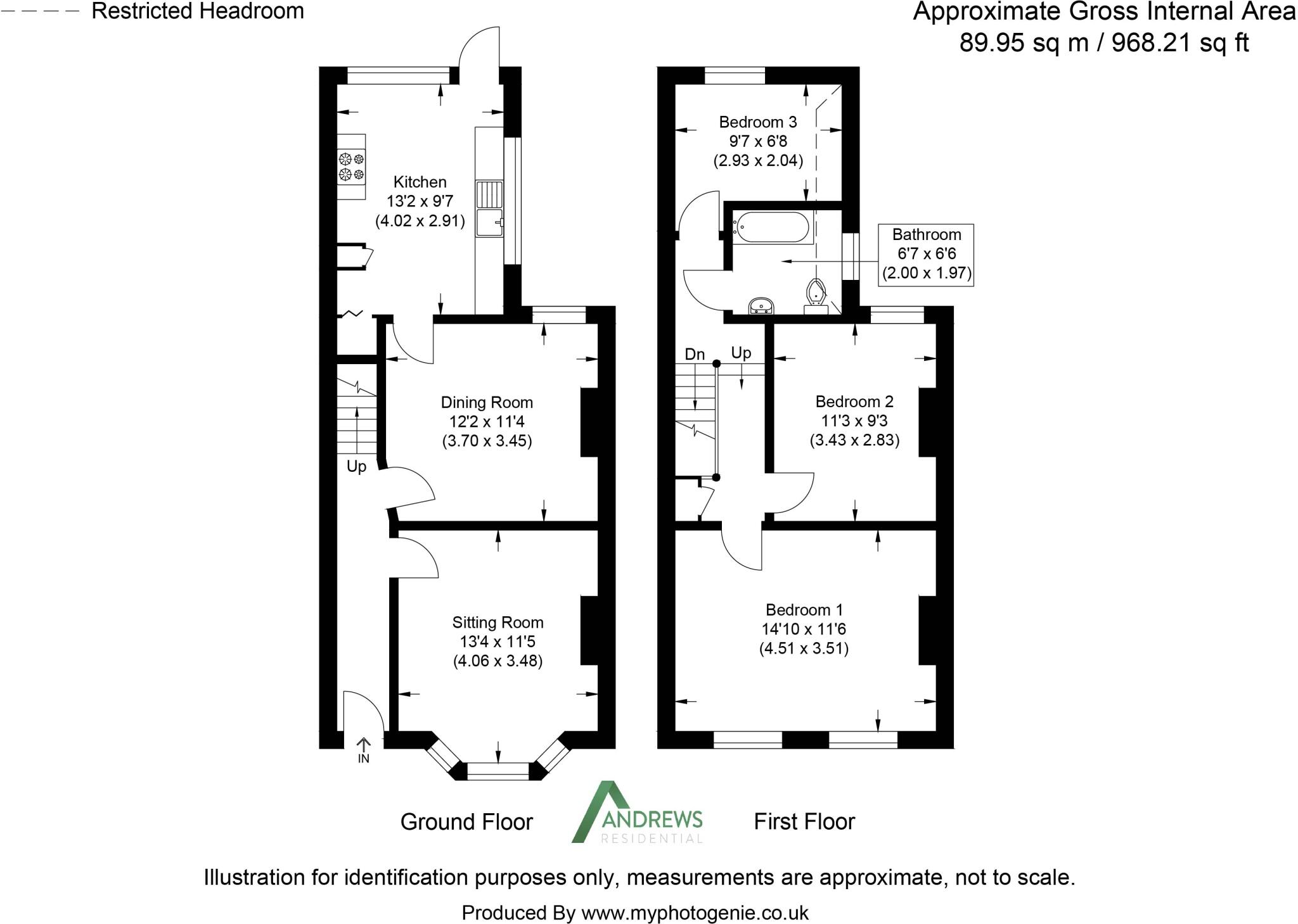 Hows Close, Uxbridge floorplan
