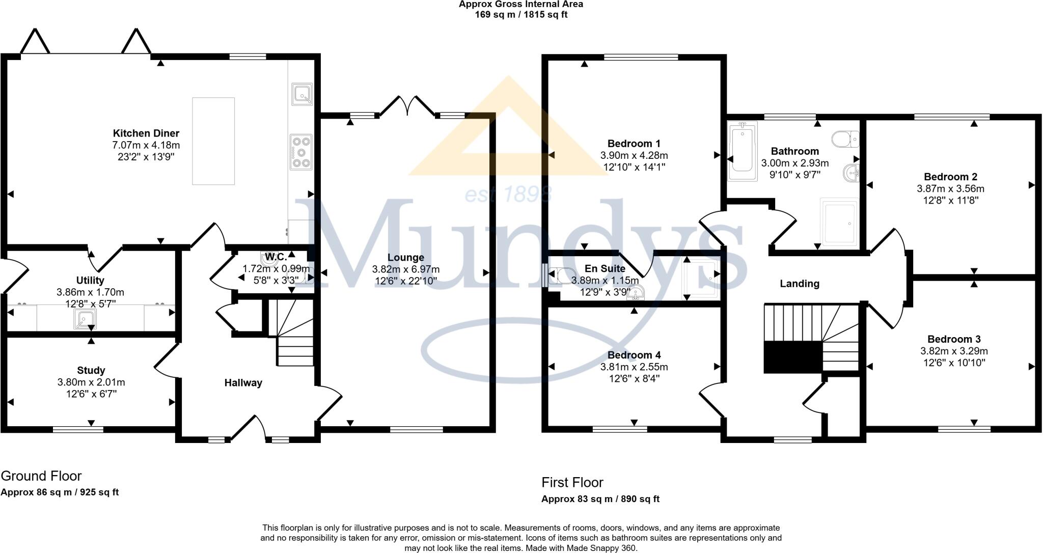Plot 5, The Southwold, Lime Grove, Bardney floorplan