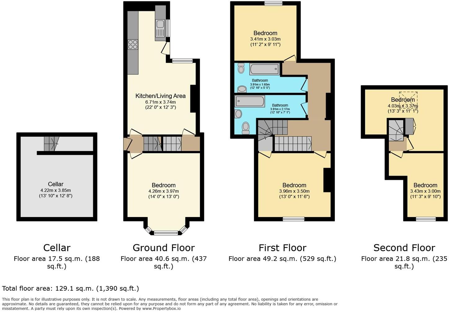 Commonside, Crookesmoor floorplan