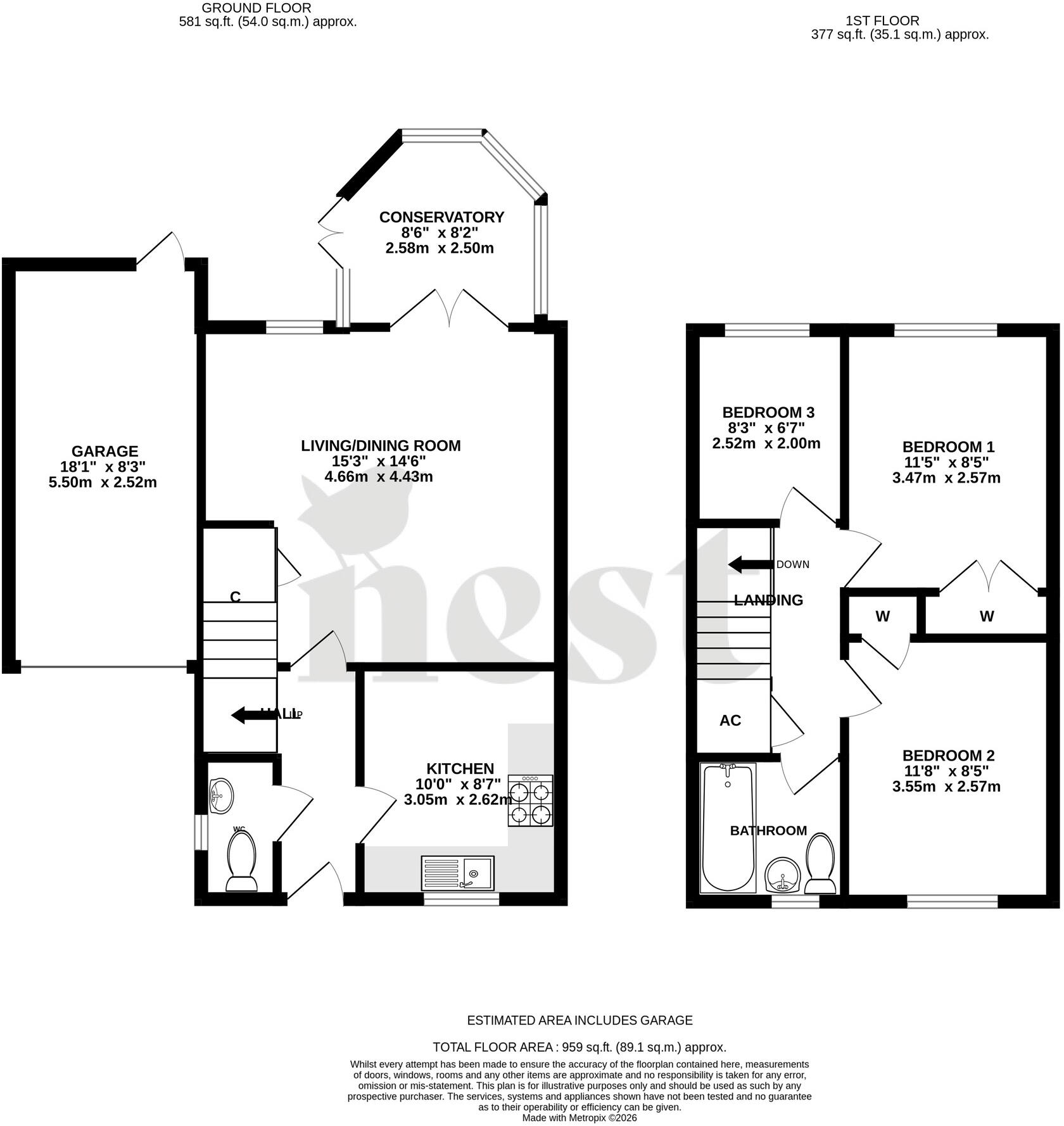 Lancock Street, Rockwell Green, Wellington floorplan
