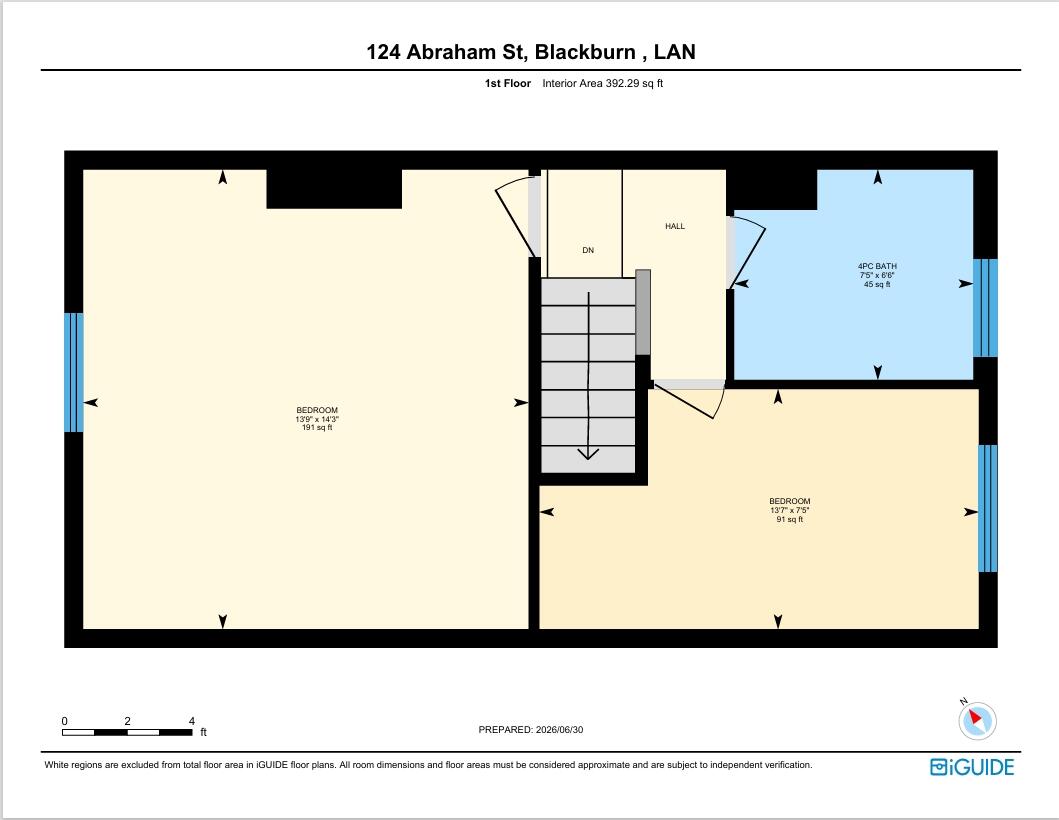 Abraham Street, Blackburn, Lancashire, BB2 floorplan