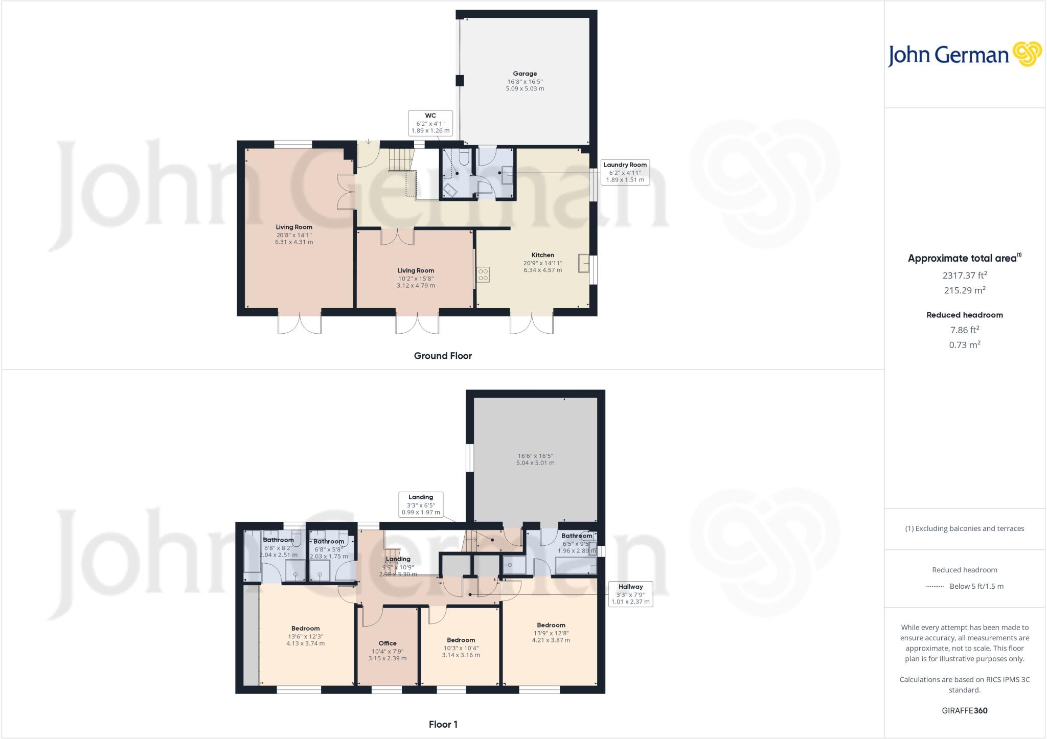 Wood Lane, Yoxall floorplan