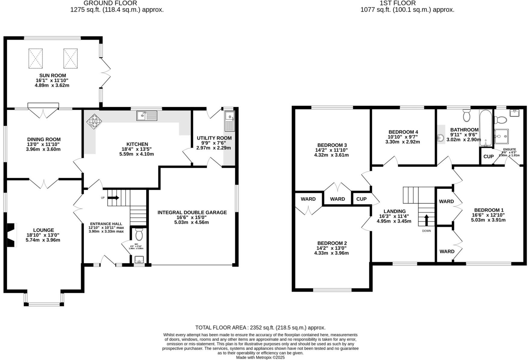 1 Hilltop Rise, Farmhill, Douglas, IM2 2LF floorplan