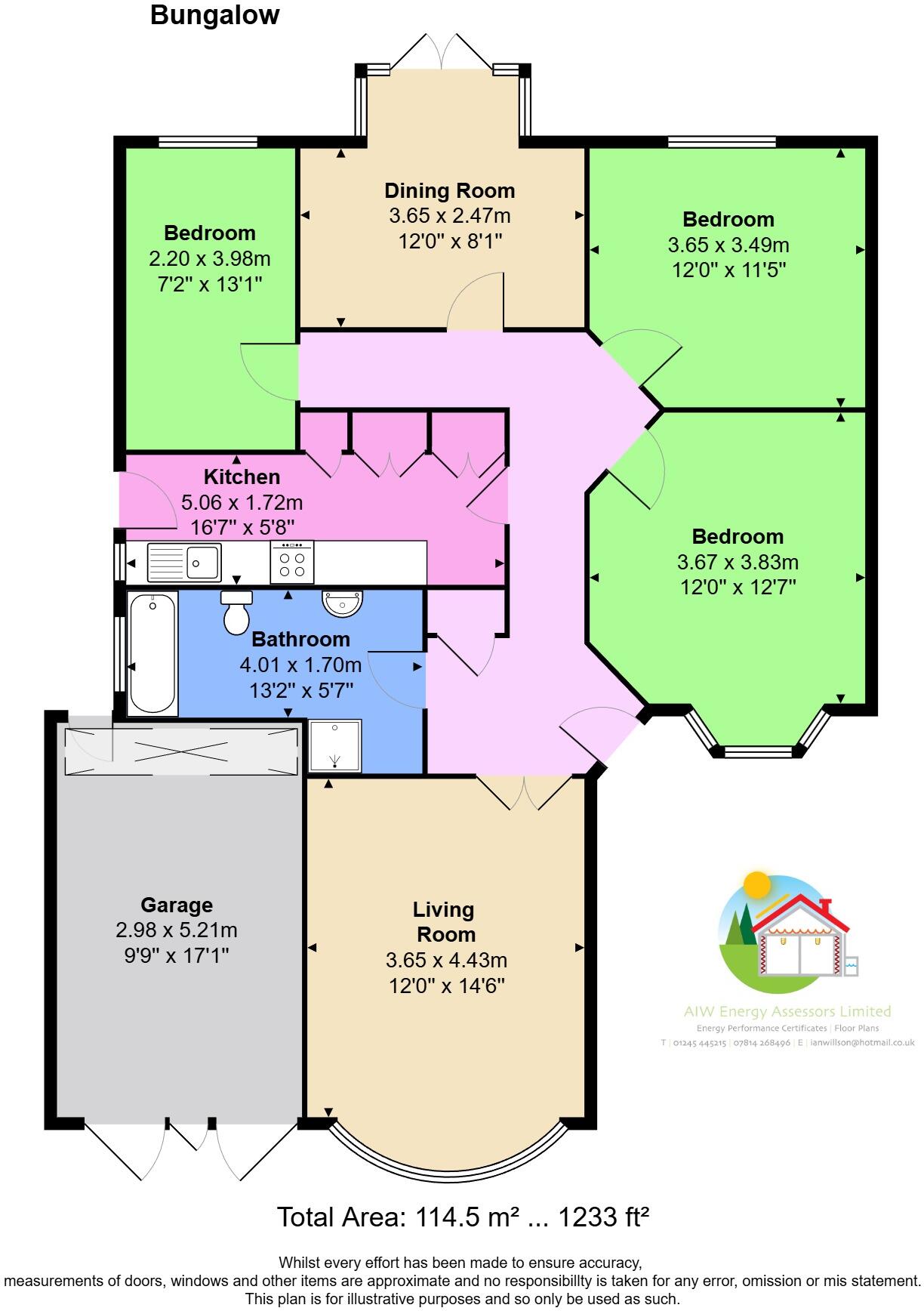 Acacia Drive, Upminster, RM14 floorplan