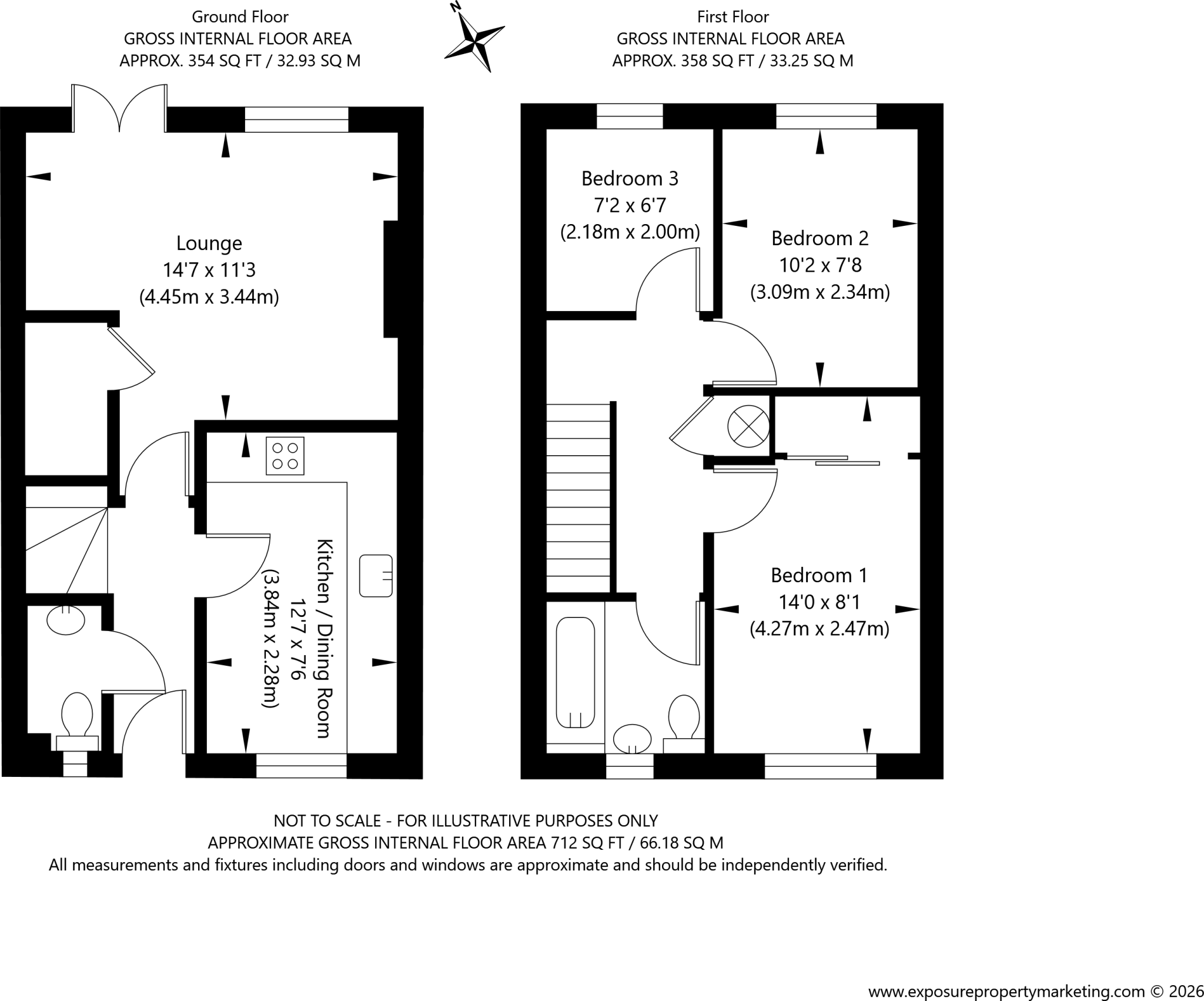 Elgar Close, York, North Yorkshire, YO31 floorplan