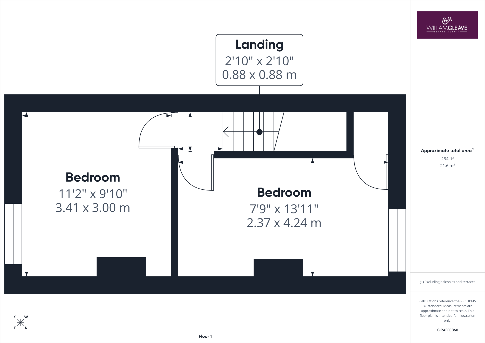 Hope Street, Caergwrle, Wrexham, Flintshire, LL12 floorplan