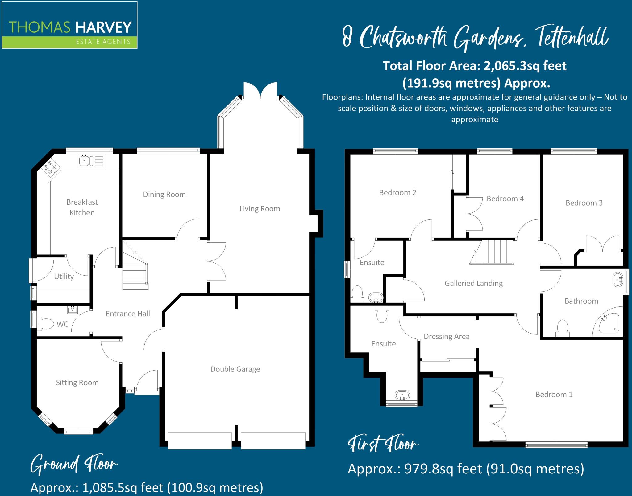 8, Chatsworth Gardens, Tettenhall, Wolverhampton, WV6 floorplan