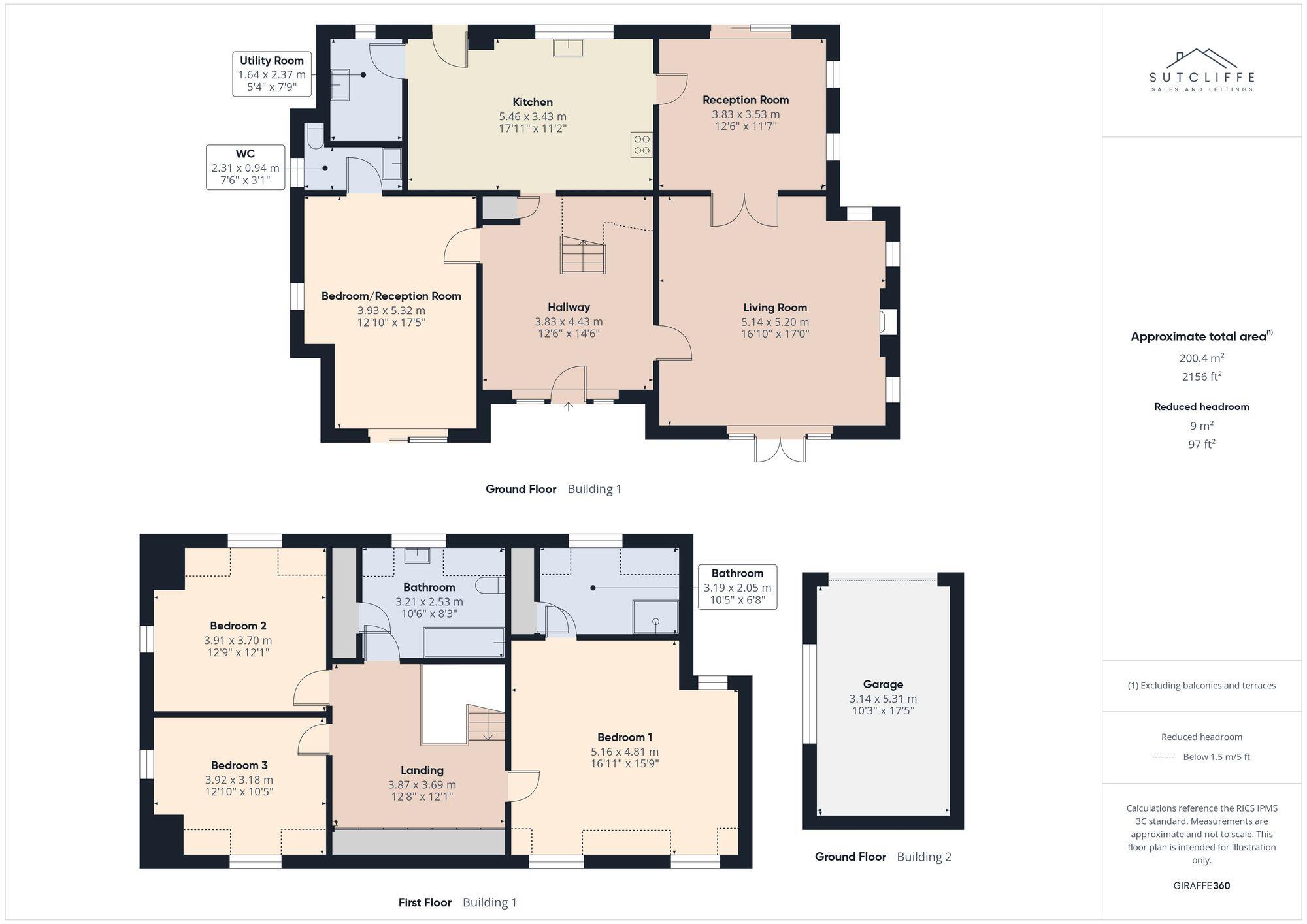 Wykefield Close, Garstang, PR3 floorplan