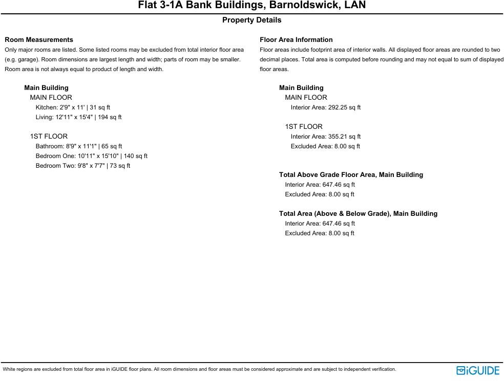 Bank Buildings, Barnoldswick, Lancashire, BB18 floorplan