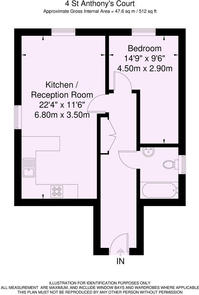St. Anthonys Court, Gale Lane, York YO24 3FU floorplan
