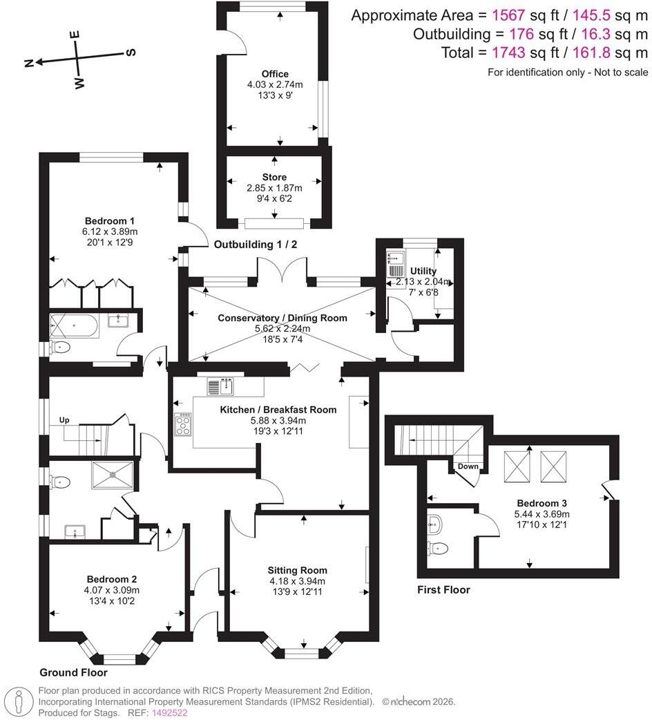 Hatt, Saltash floorplan