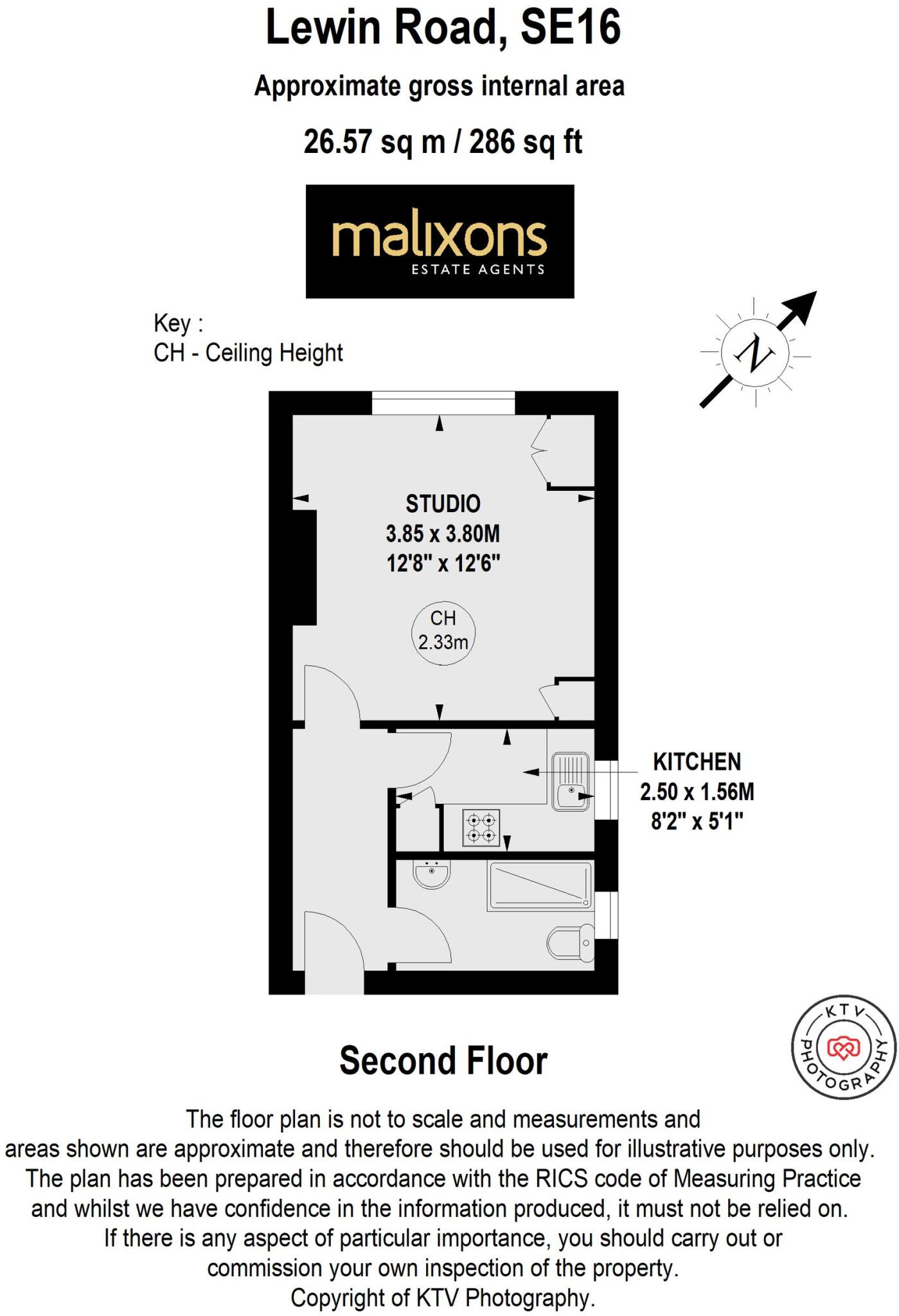 Lewin Road, London, SW16 floorplan