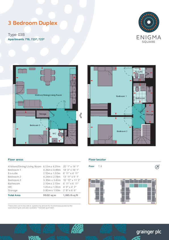 Enigma Square, Milton Keynes Milton Keynes MK9 floorplan