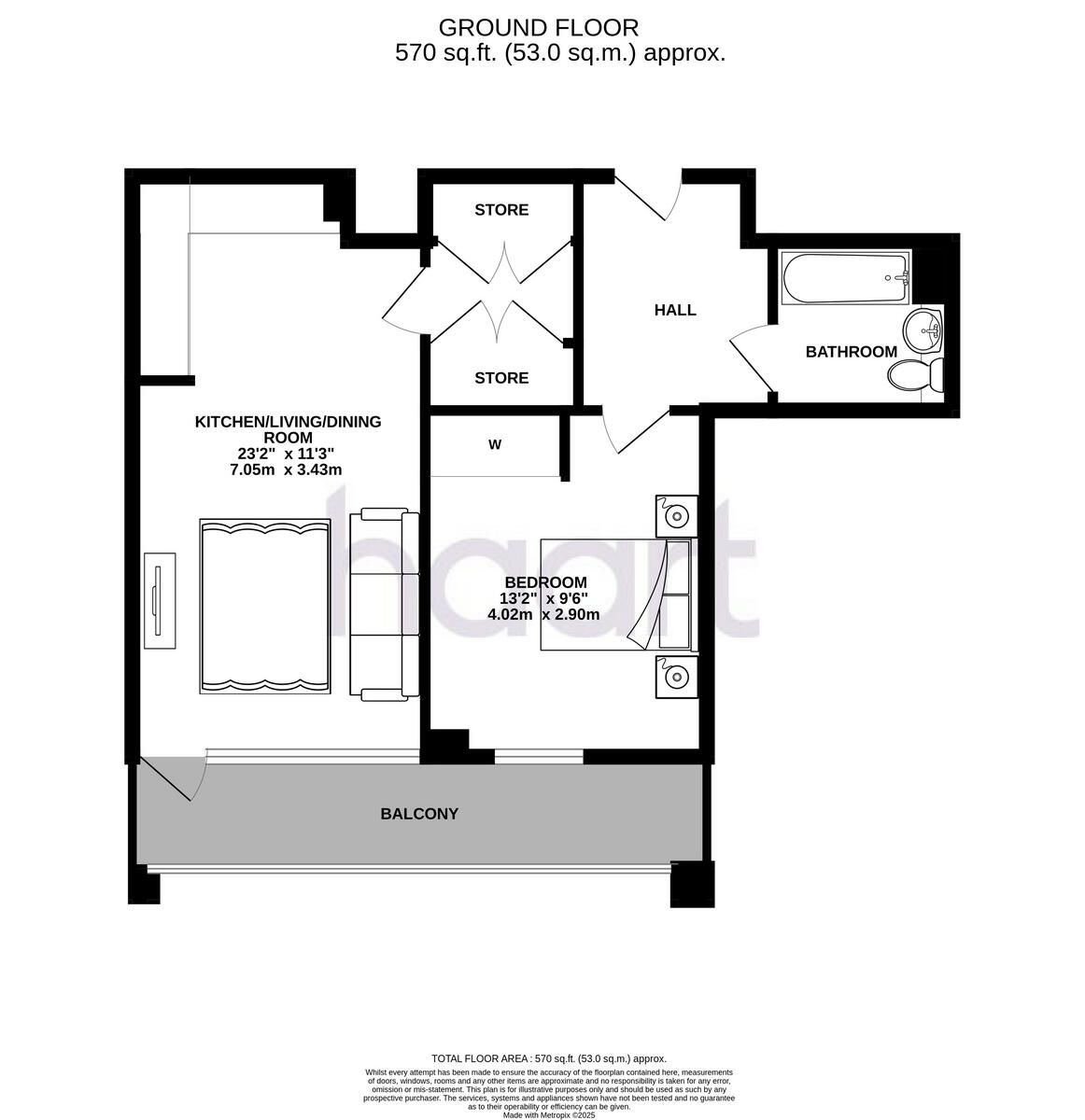 Founders Court, Dartford floorplan