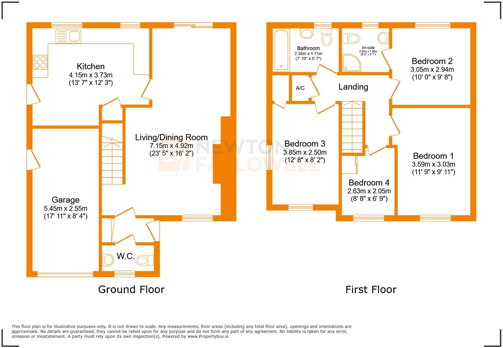 Marigold Way, Narborough, LE19 floorplan