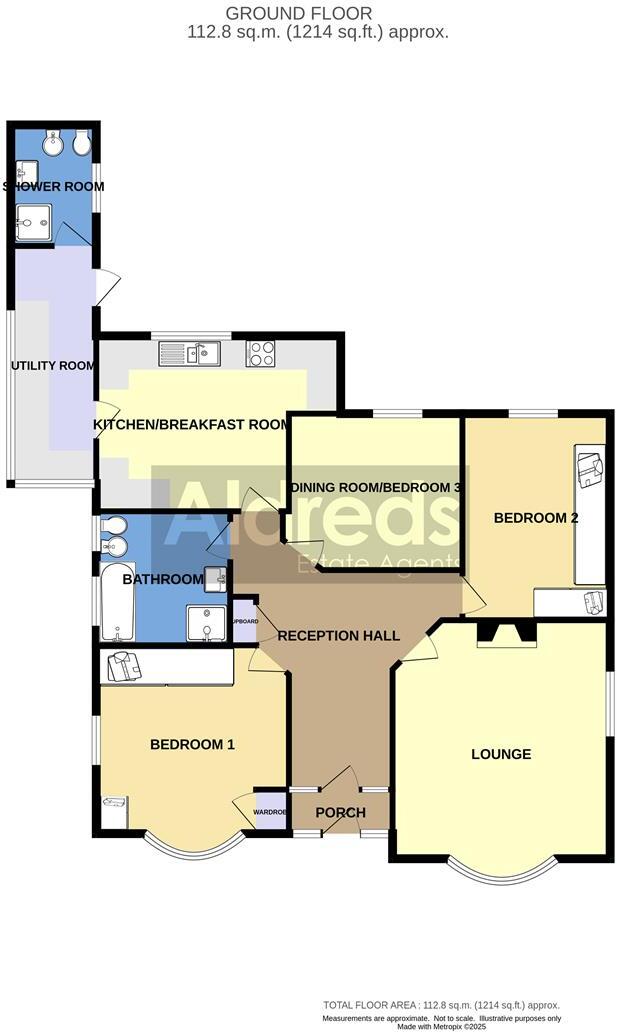 Leathway, Ormesby floorplan