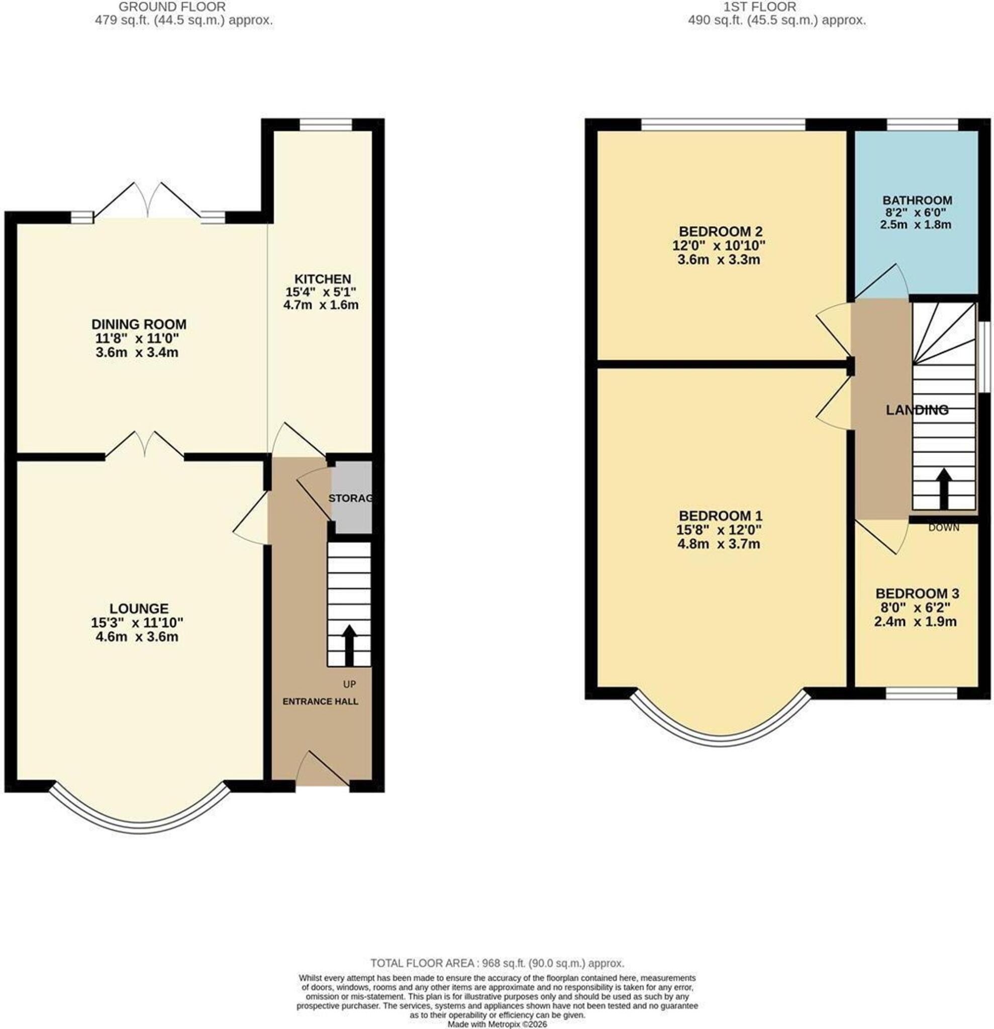 Partridge Road, Birmingham, B26 floorplan