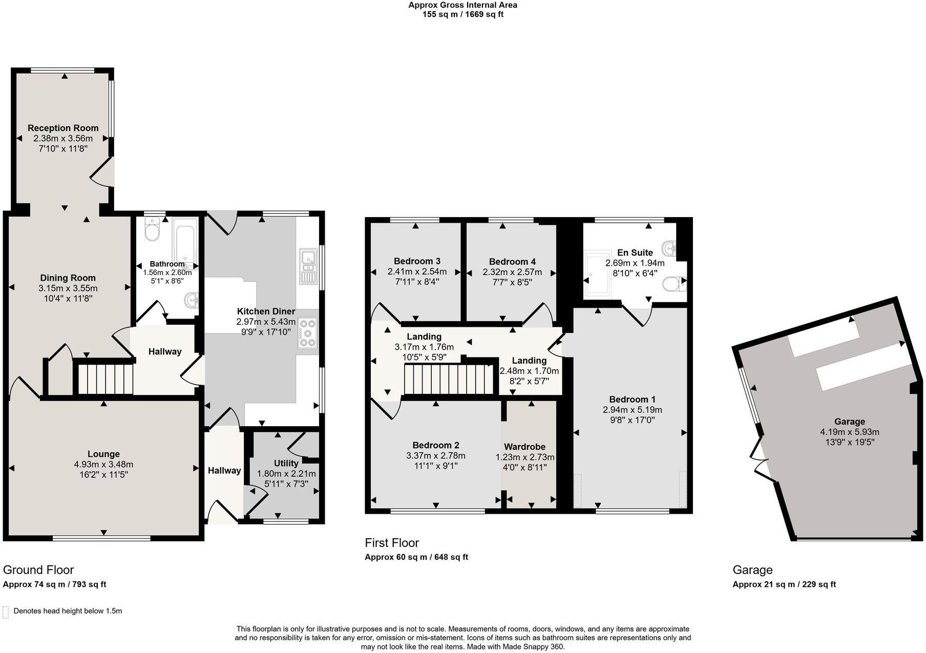 Somerset Close, Cadishead, M44 floorplan