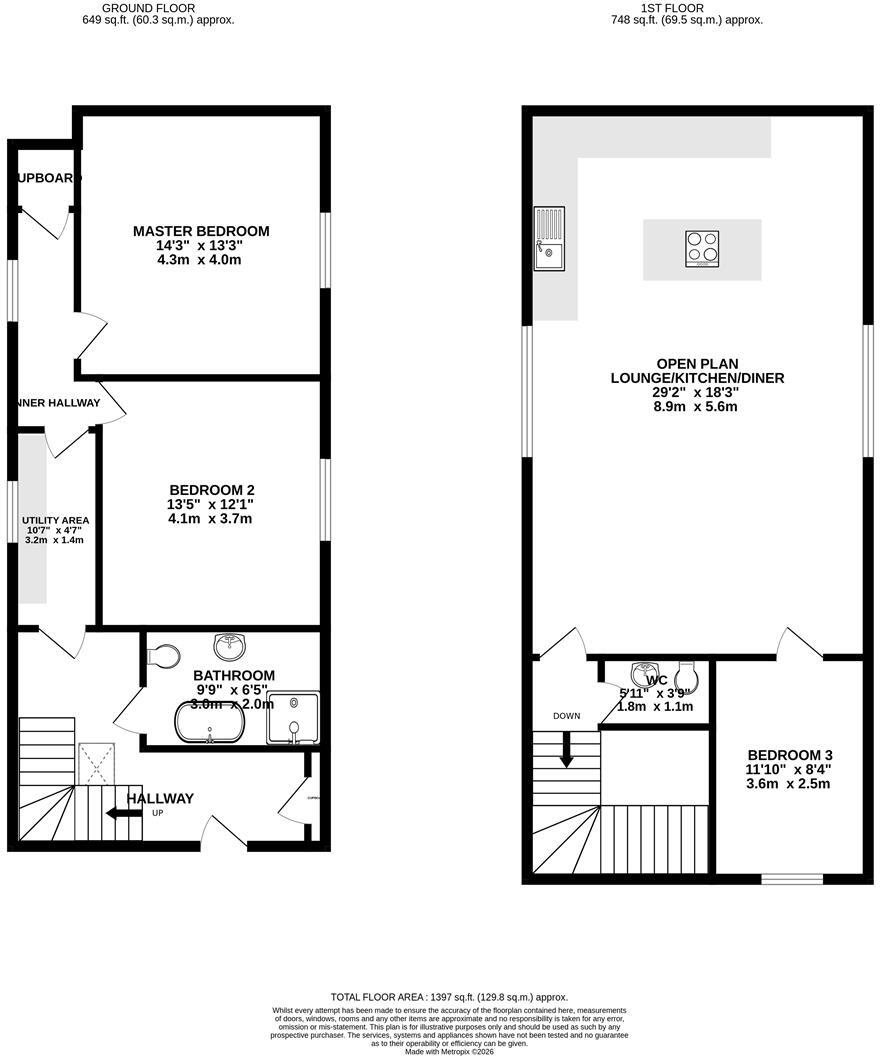 Castletown, Portland floorplan