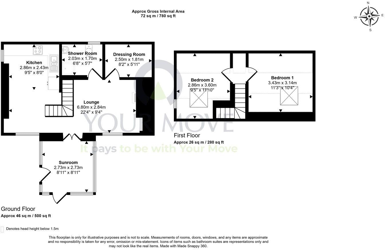 Lein Road, Kingston, Fochabers, Moray, IV32 floorplan