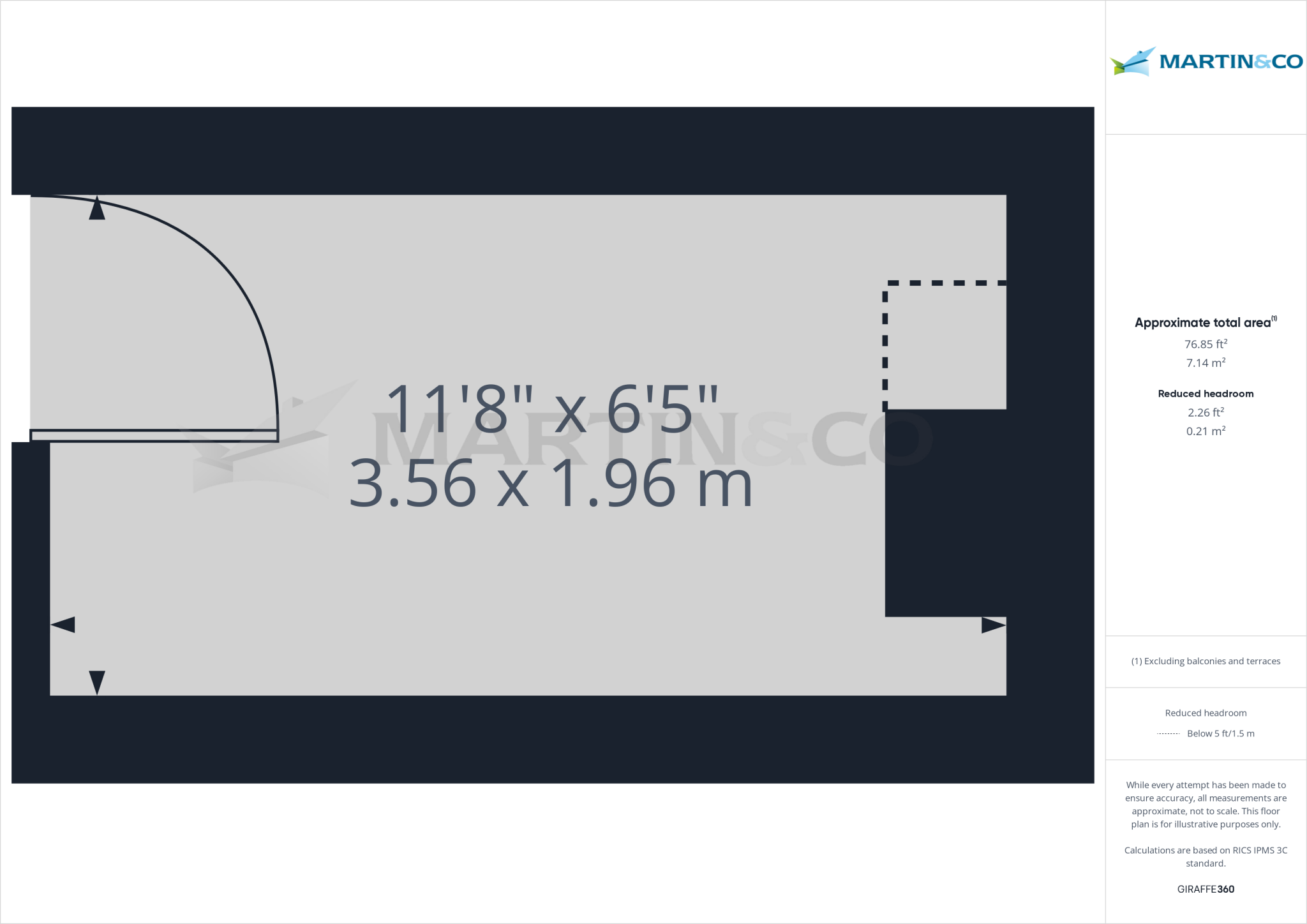 Palatine Road, Blackpool floorplan