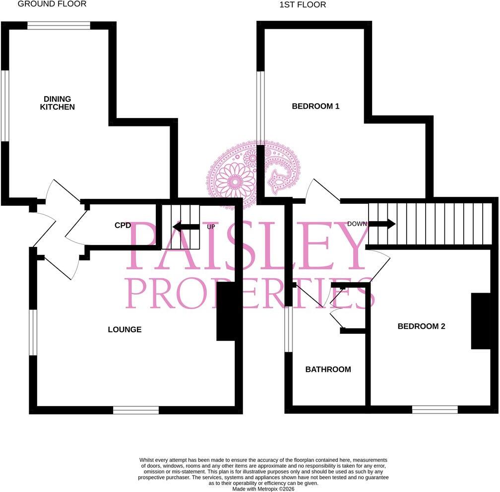 Holmfield Road, Clayton West, Huddersfield HD8 9NE floorplan