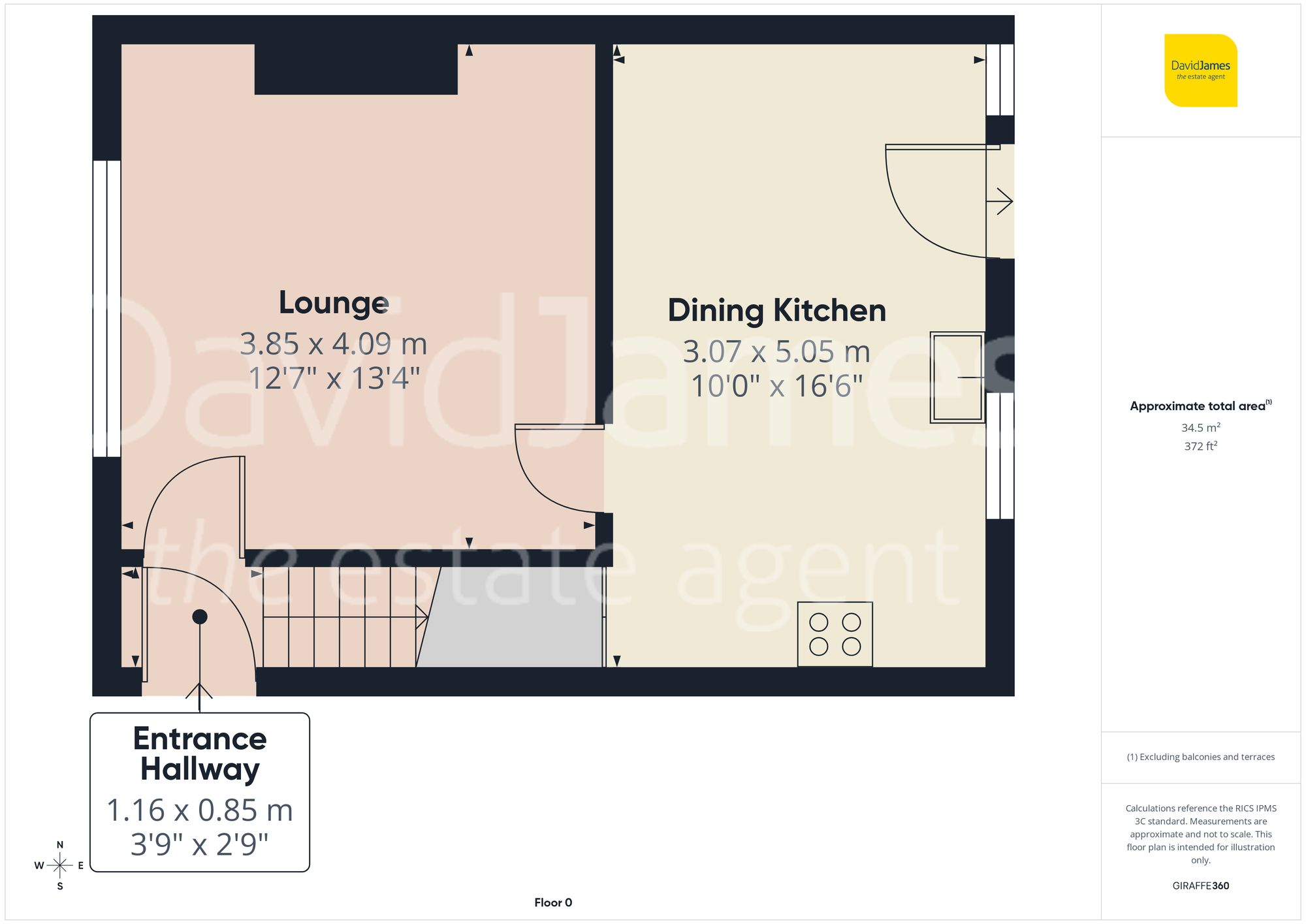 Marwood Crescent, Carlton, Nottingham floorplan