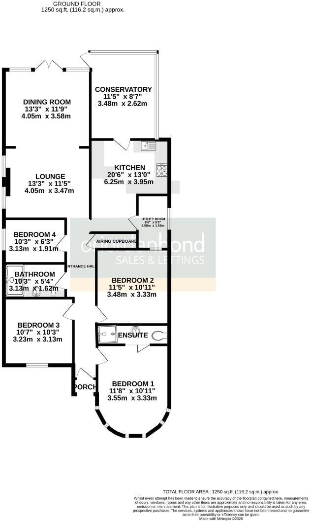 Hayway, Rushden, NN10 6AQ floorplan