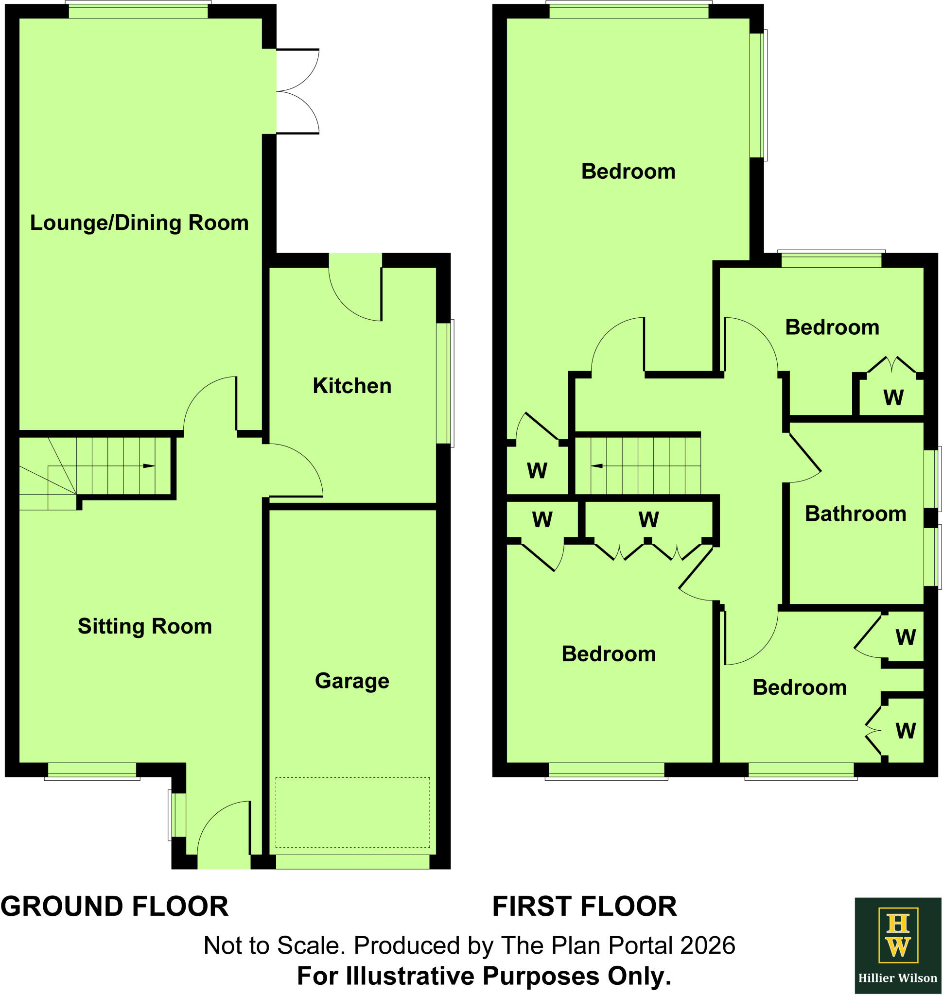 Nightjar Close, Creekmoor, Poole, Dorset, BH17 floorplan