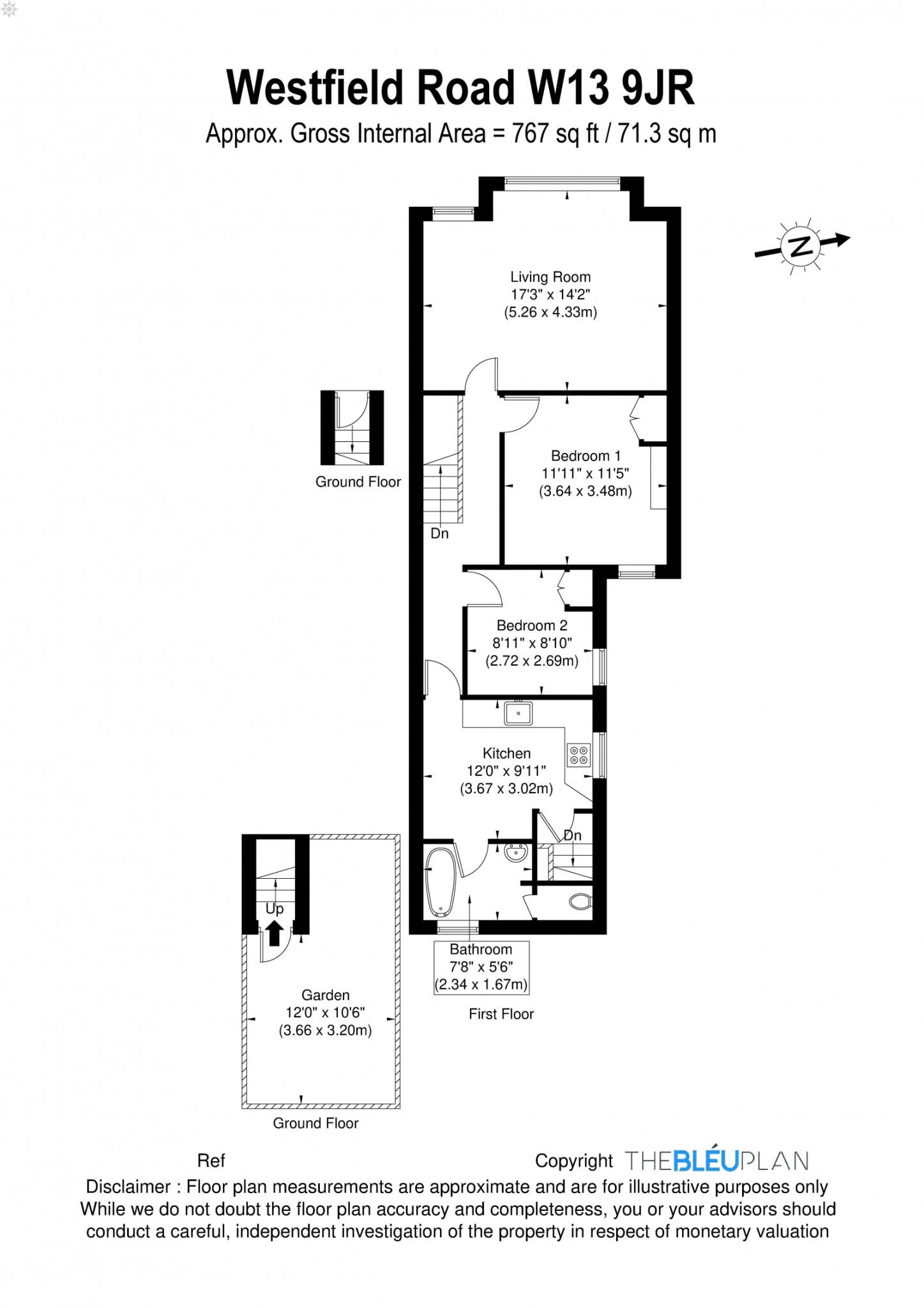 Westfield Road, Ealing, W13 floorplan