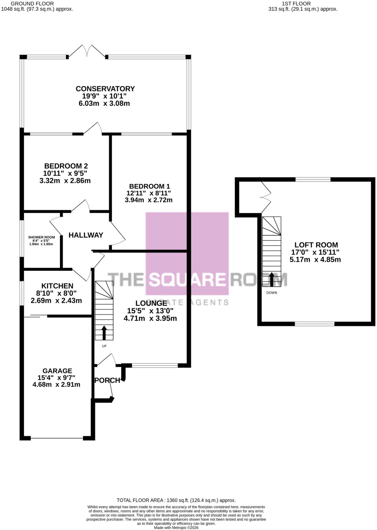 Coniston Avenue,  Knott End on Sea, FY6 floorplan